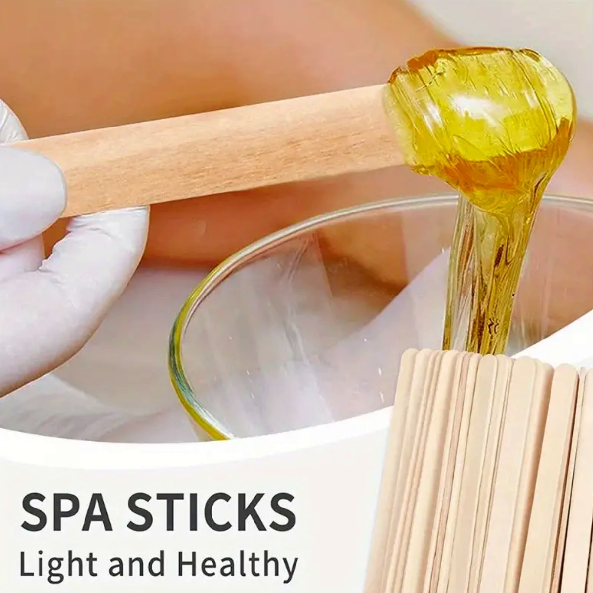 10 Peças de Espátulas de Madei - Hair Wax Stick avaliação e preço