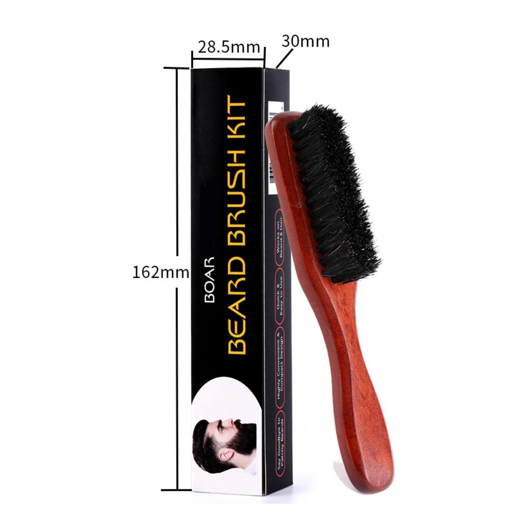 Escova de Barba de Madeira Mac - Mens Grooming Travel Kit avaliação e preço
