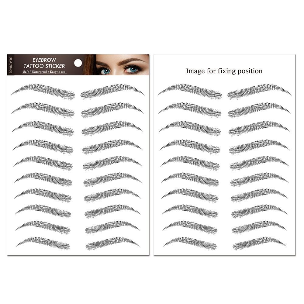 Adesivos de Sobrancelha 3D par - Men'S Grooming Eyebrow Shape avaliação e preço