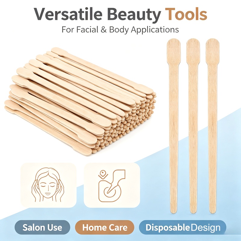 100 Espátulas de Depilação par - Hair Wax Stick avaliação e preço