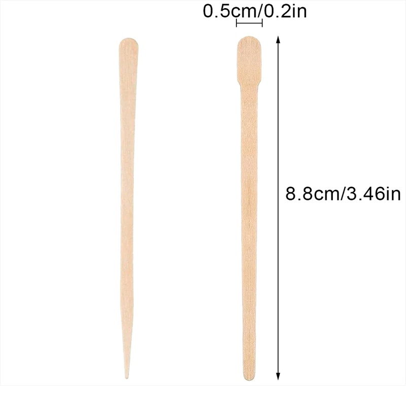 100 Espátulas de Depilação par - Hair Wax Stick avaliação e preço