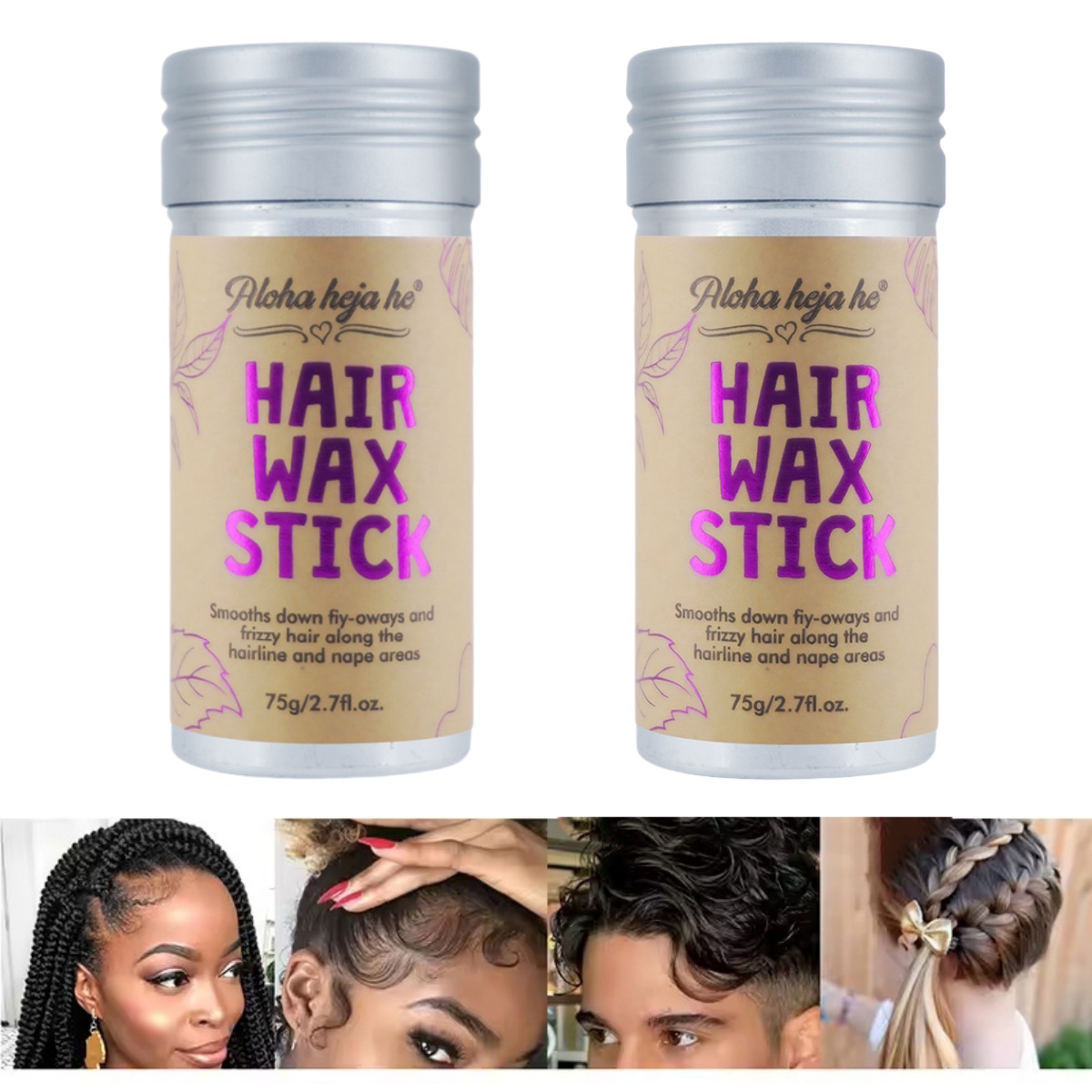 2/5 pçs kit de estilo de cabel - Hair Wax Stick avaliação e preço